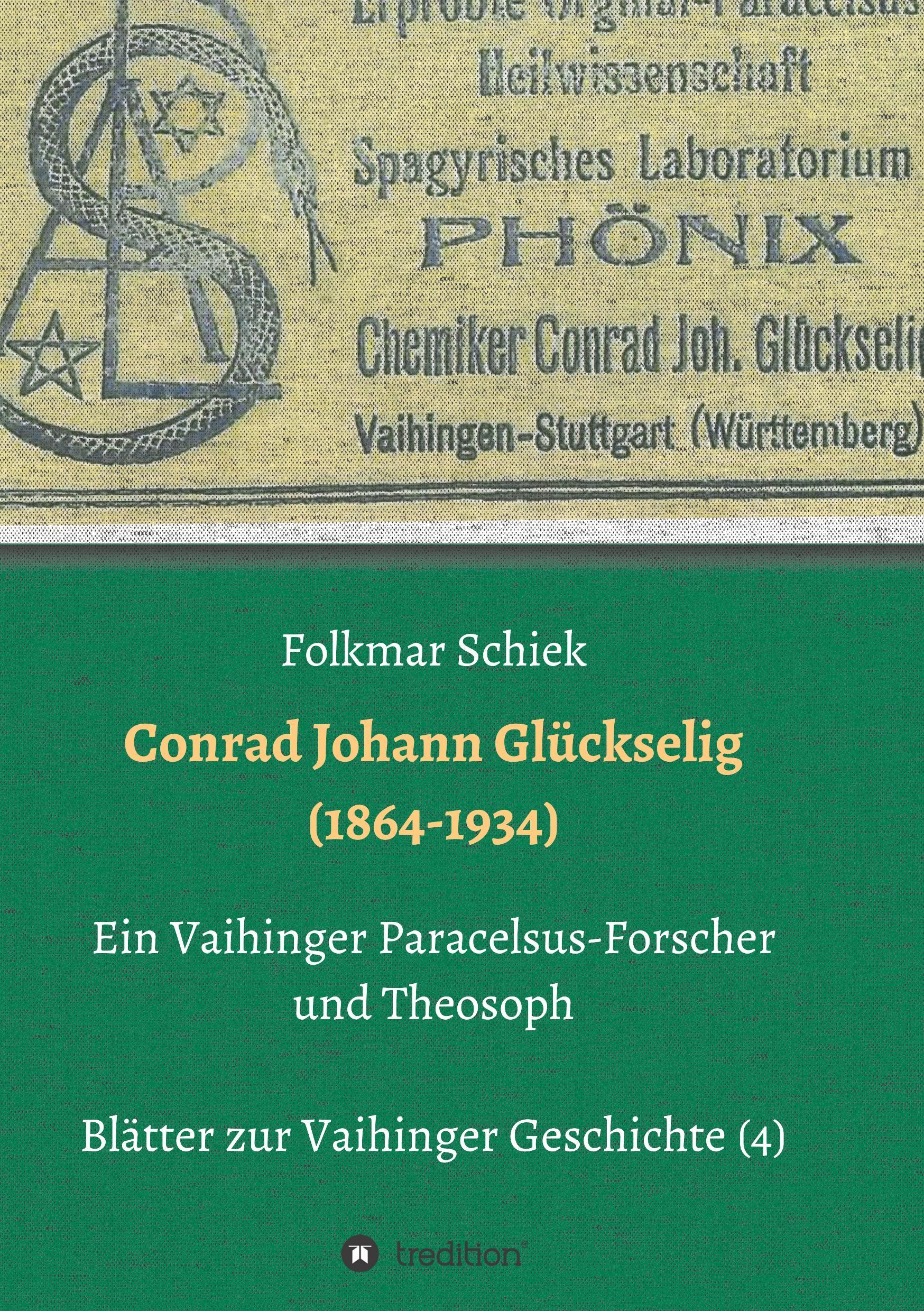 Vorderes Coverbild Conrad Johann Glückselig (1864-1934)