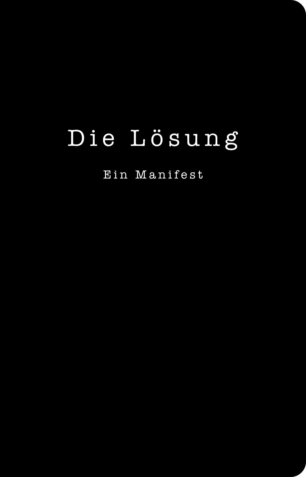 Vorderes Coverbild Die Lösung