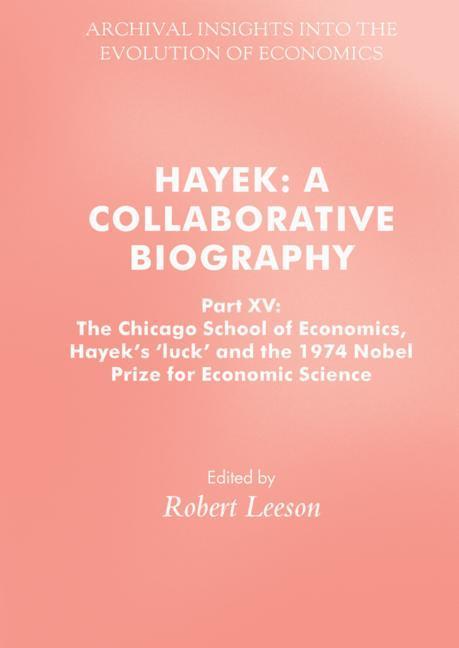 Vorderes Coverbild Hayek: A Collaborative Biography