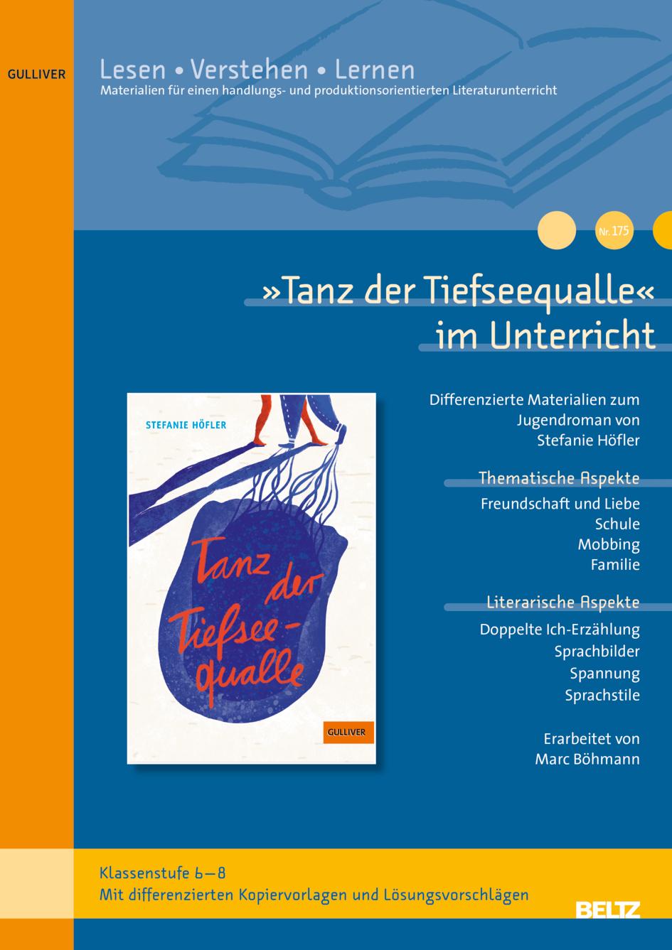 Vorderes Coverbild »Tanz der Tiefseequalle« im Unterricht