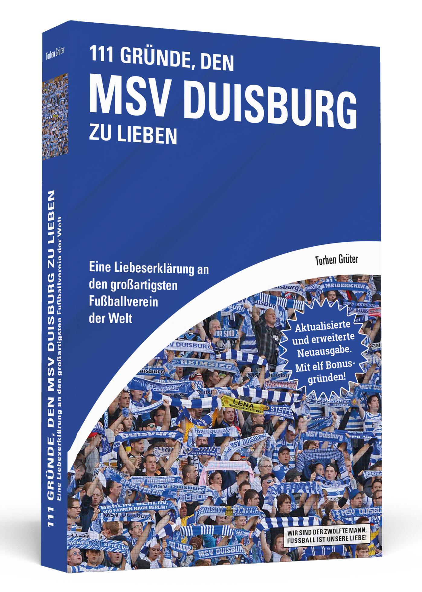 Vorderes Coverbild 111 Gründe, den MSV Duisburg zu lieben