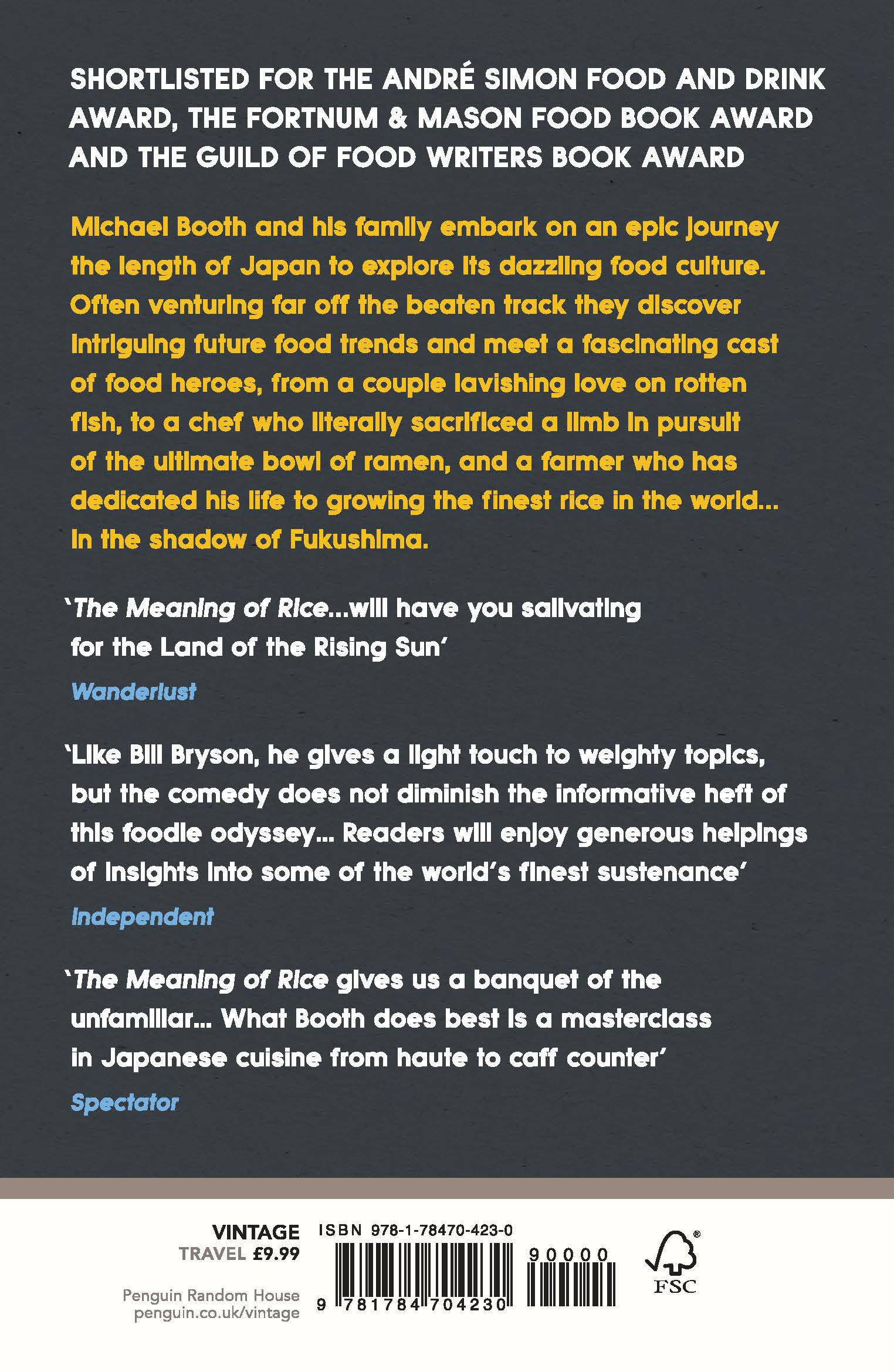 Rückseitencover The Meaning of Rice