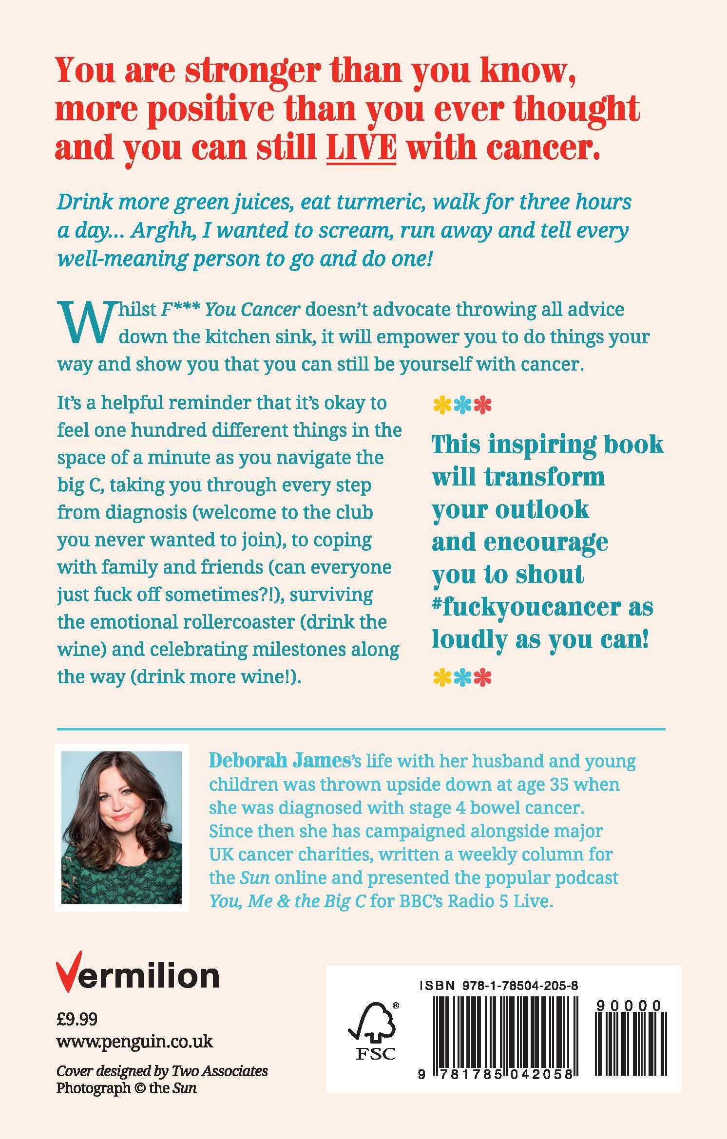 Rückseitencover F*** You Cancer