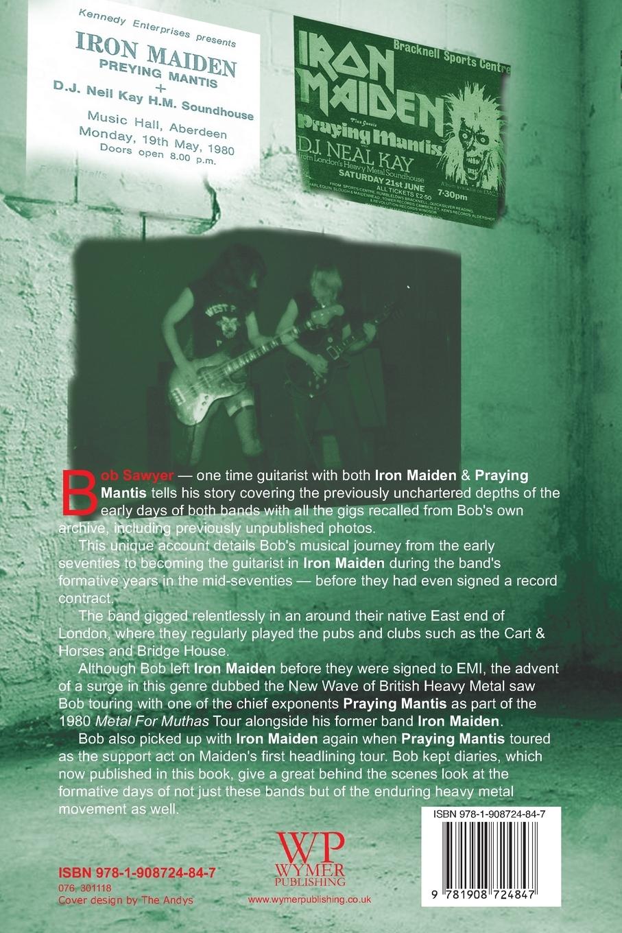 Rückseitencover Iron Maiden and Praying Mantis