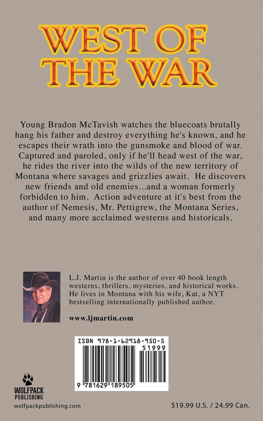 Rückseitencover West Of The War