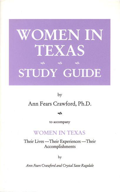 Vorderes Coverbild Women in Texas Study Guide