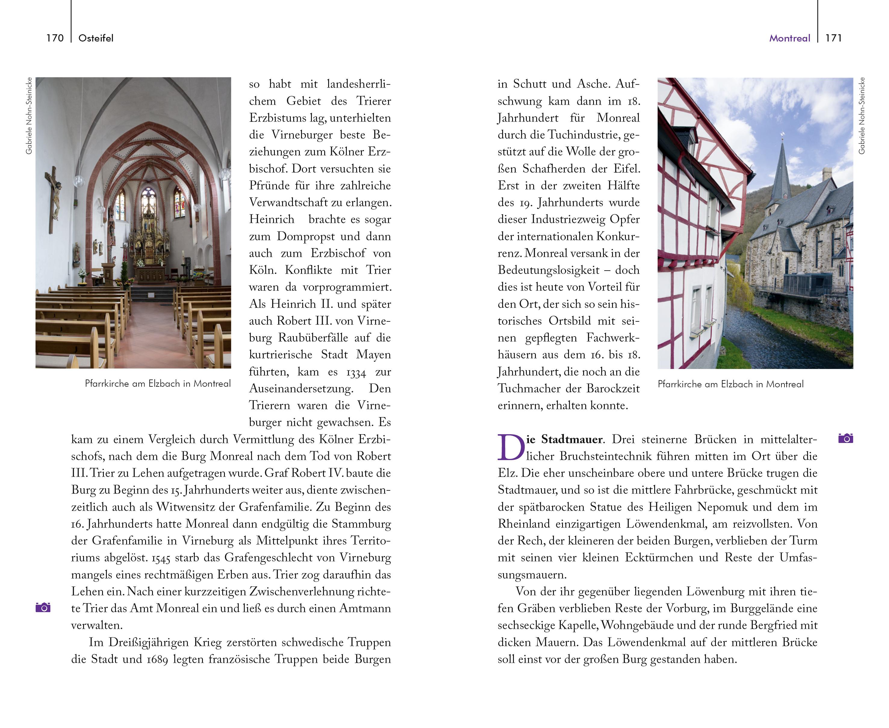 Beispielinhalt (Bild) Klosterführer Eifel