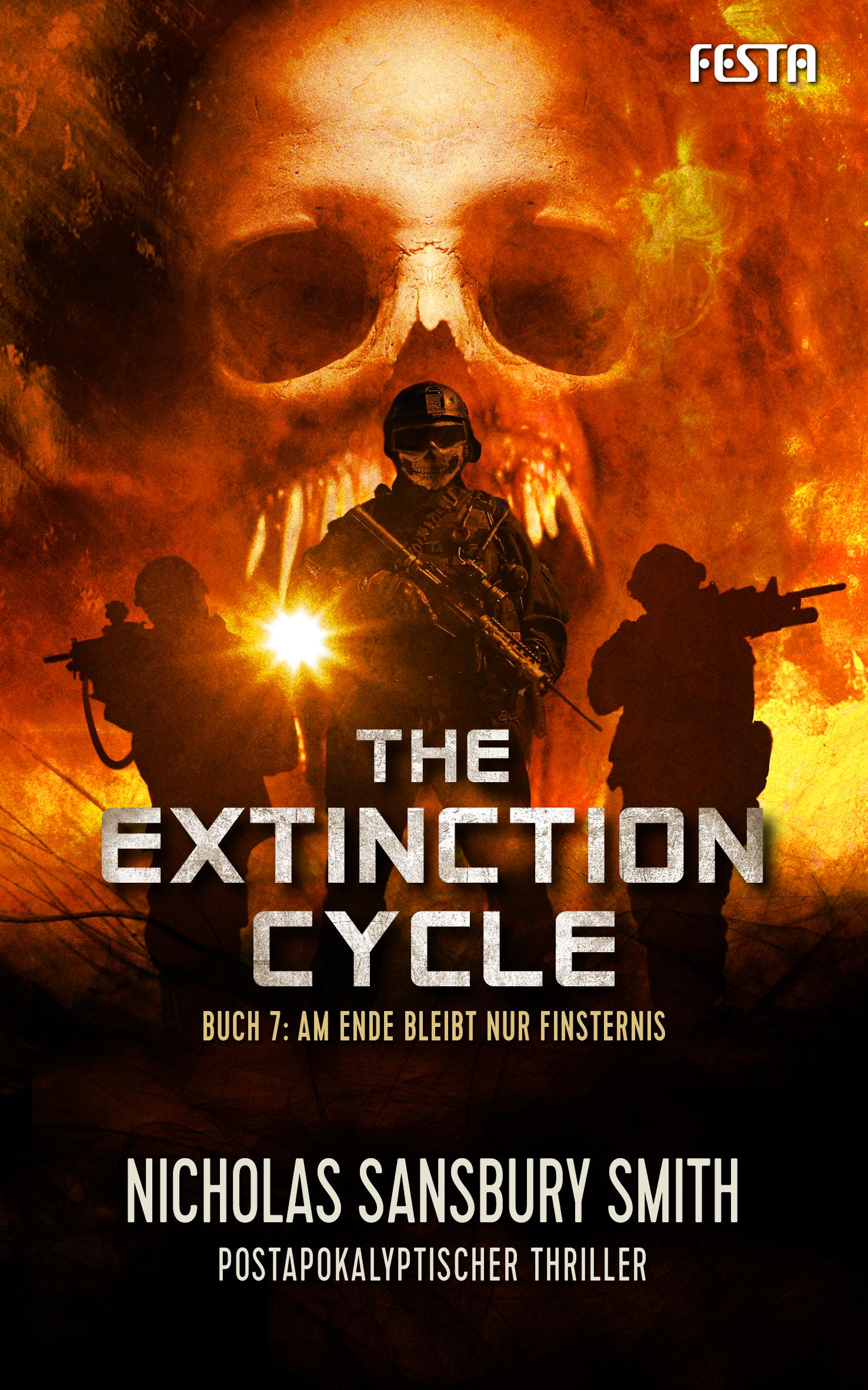 Vorderes Coverbild The Extinction Cycle - Buch 7: Am Ende bleibt nur Finsternis