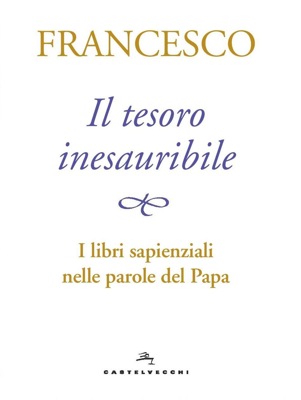 Vorderes Coverbild Il tesoro inesauribile. I libri sapienziali nelle parole del papa
