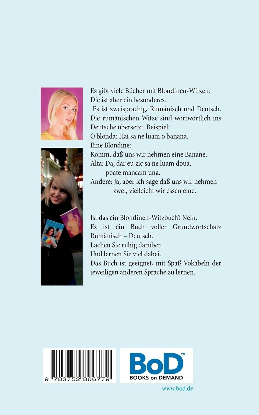 Rückseitencover Blondinen und Rumänisch
