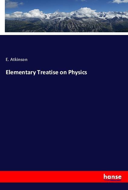 Vorderes Coverbild Elementary Treatise on Physics