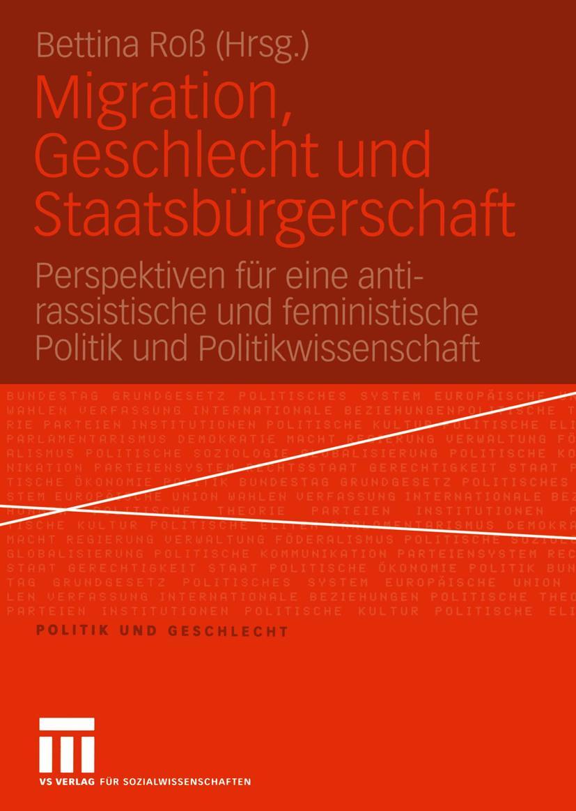 Vorderes Coverbild Migration, Geschlecht und Staatsbürgerschaft