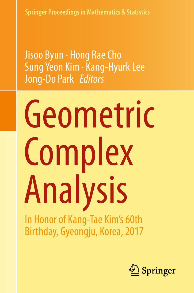 Vorderes Coverbild Geometric Complex Analysis