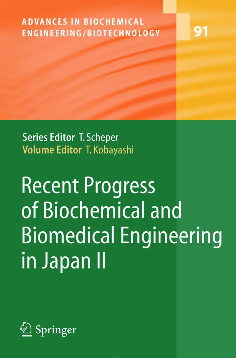 Vorderes Coverbild Recent Progress of Biochemical and Biomedical Engineering in Japan II