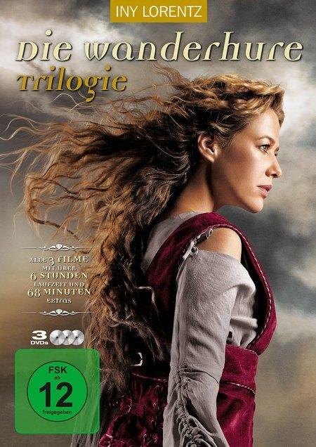 Vorderes Coverbild Die Wanderhure Trilogie