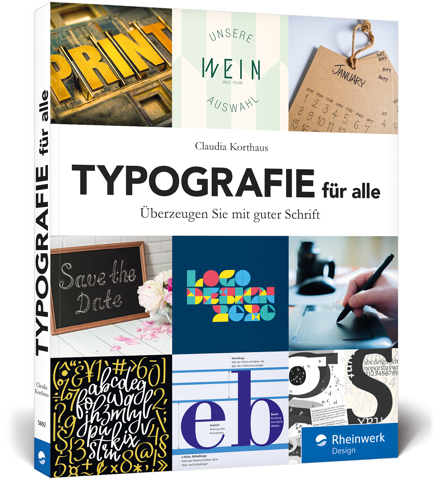 Vorderes Coverbild Typografie für alle