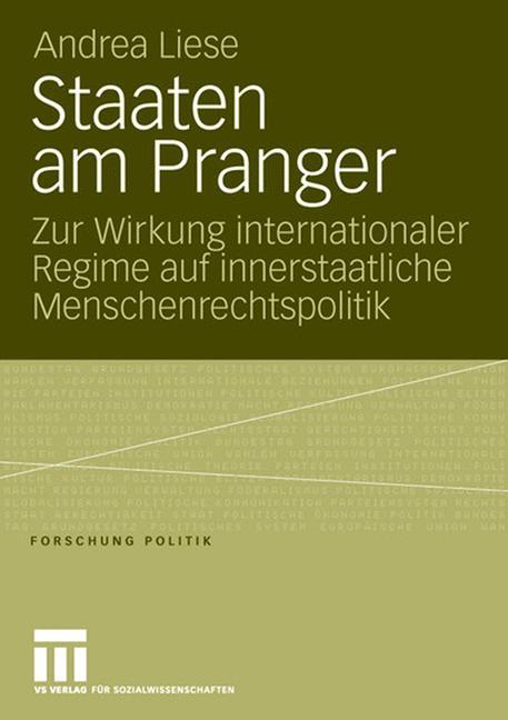 Vorderes Coverbild Staaten am Pranger