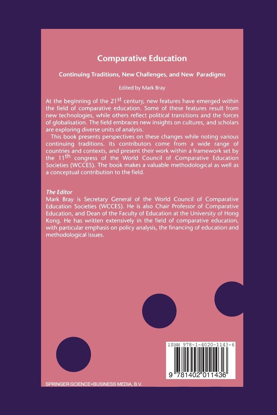 Rückseitencover Comparative Education