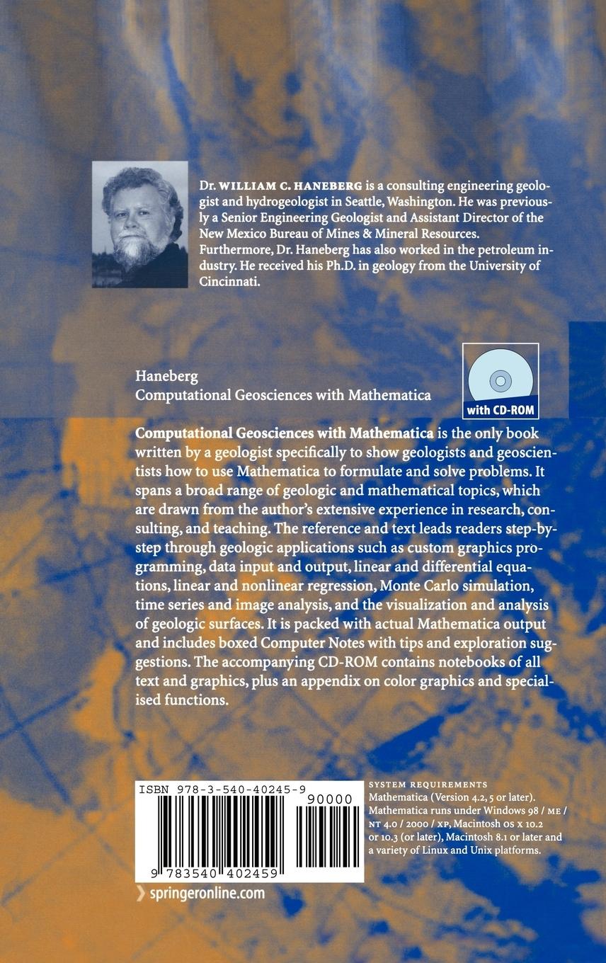 Rückseitencover Computational Geosciences with Mathematica