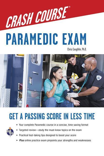 Vorderes Coverbild Paramedic Crash Course with Online Practice Test