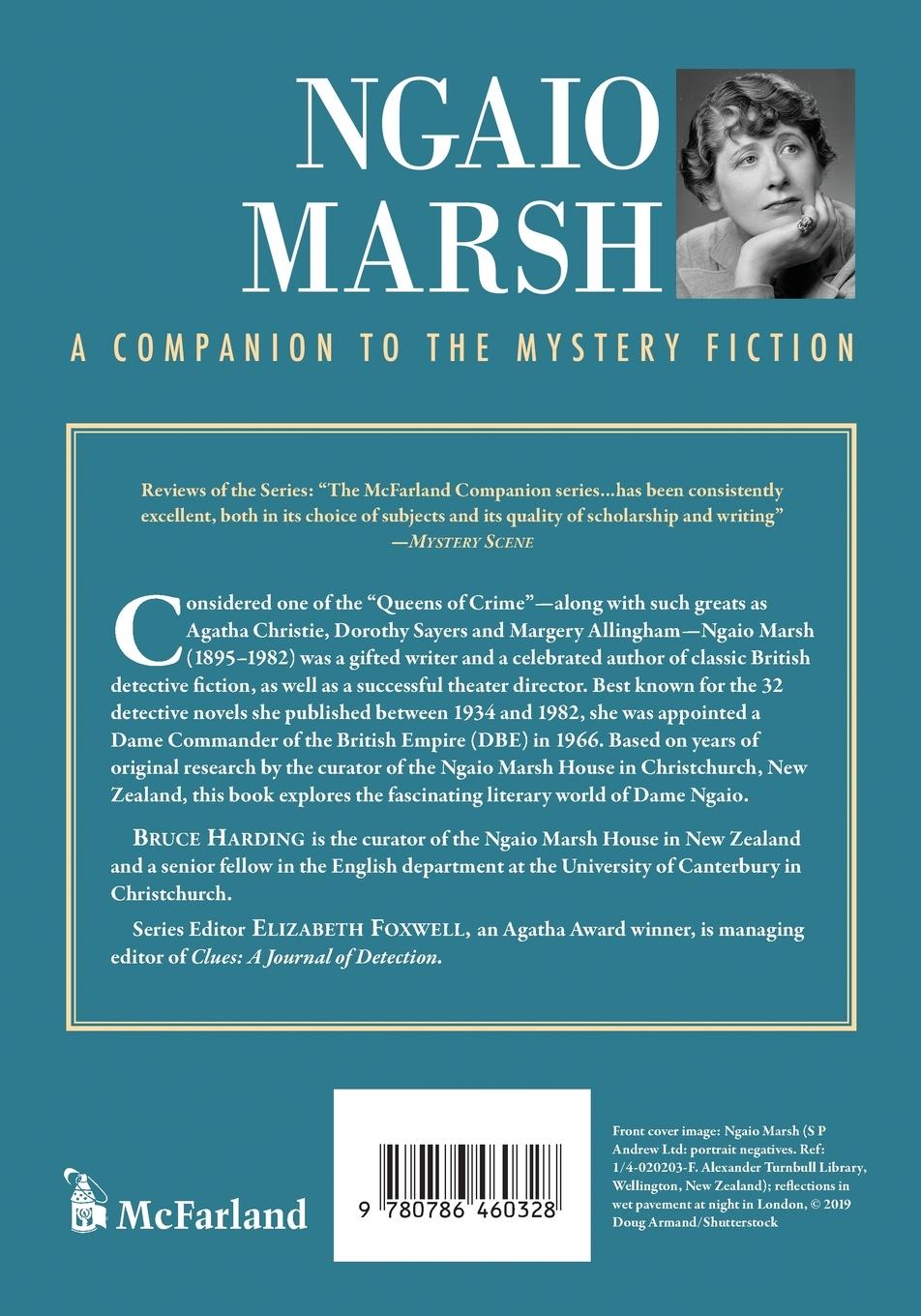 Rückseitencover Ngaio Marsh