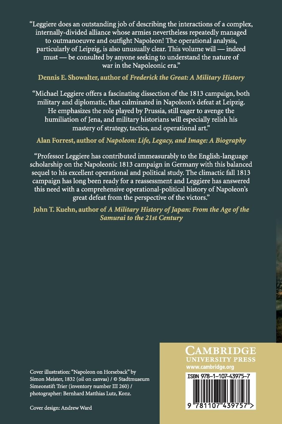 Rückseitencover Napoleon and the Struggle for Germany