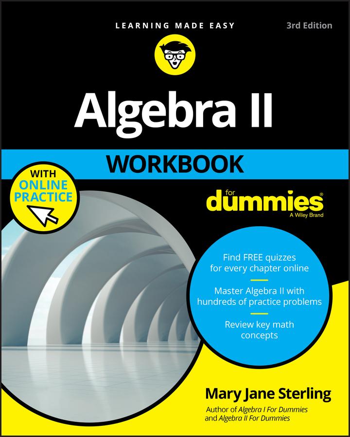 Vorderes Coverbild Algebra II Workbook for Dummies