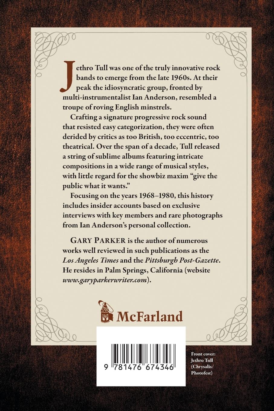 Rückseitencover Original Jethro Tull