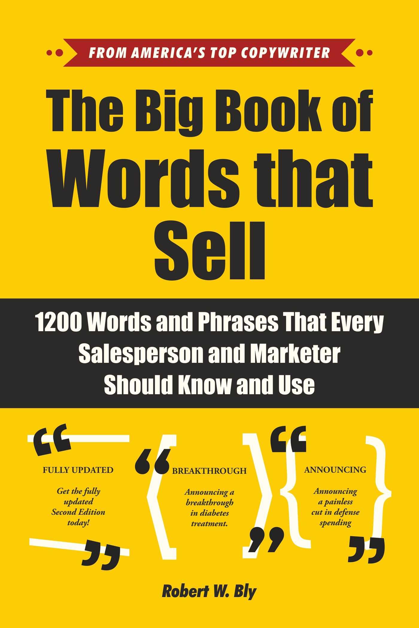 Vorderes Coverbild The Big Book of Words That Sell