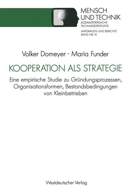 Vorderes Coverbild Kooperation als Strategie
