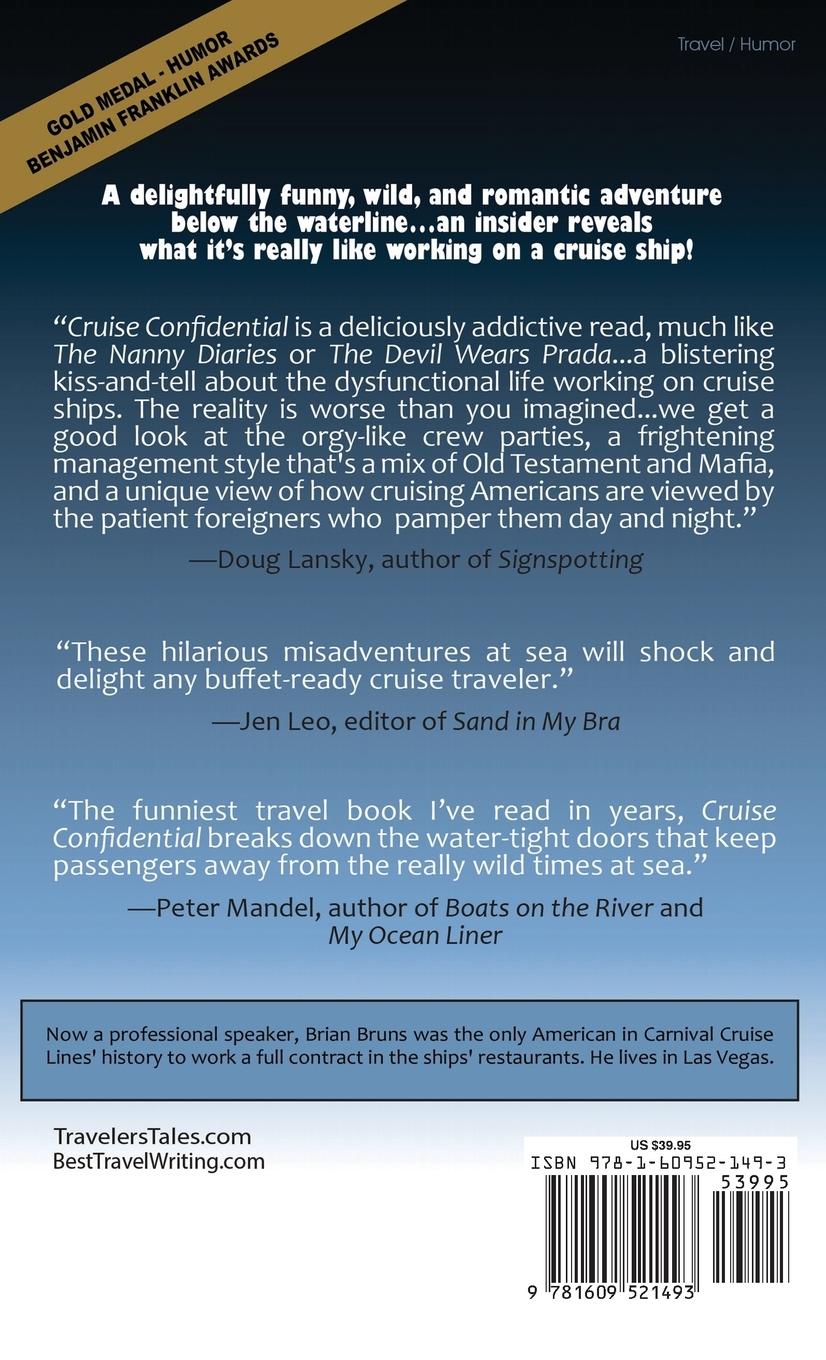 Rückseitencover Cruise Confidential