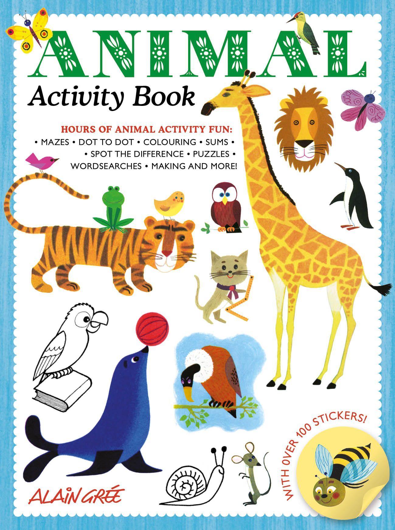 Vorderes Coverbild Animal Activity Book