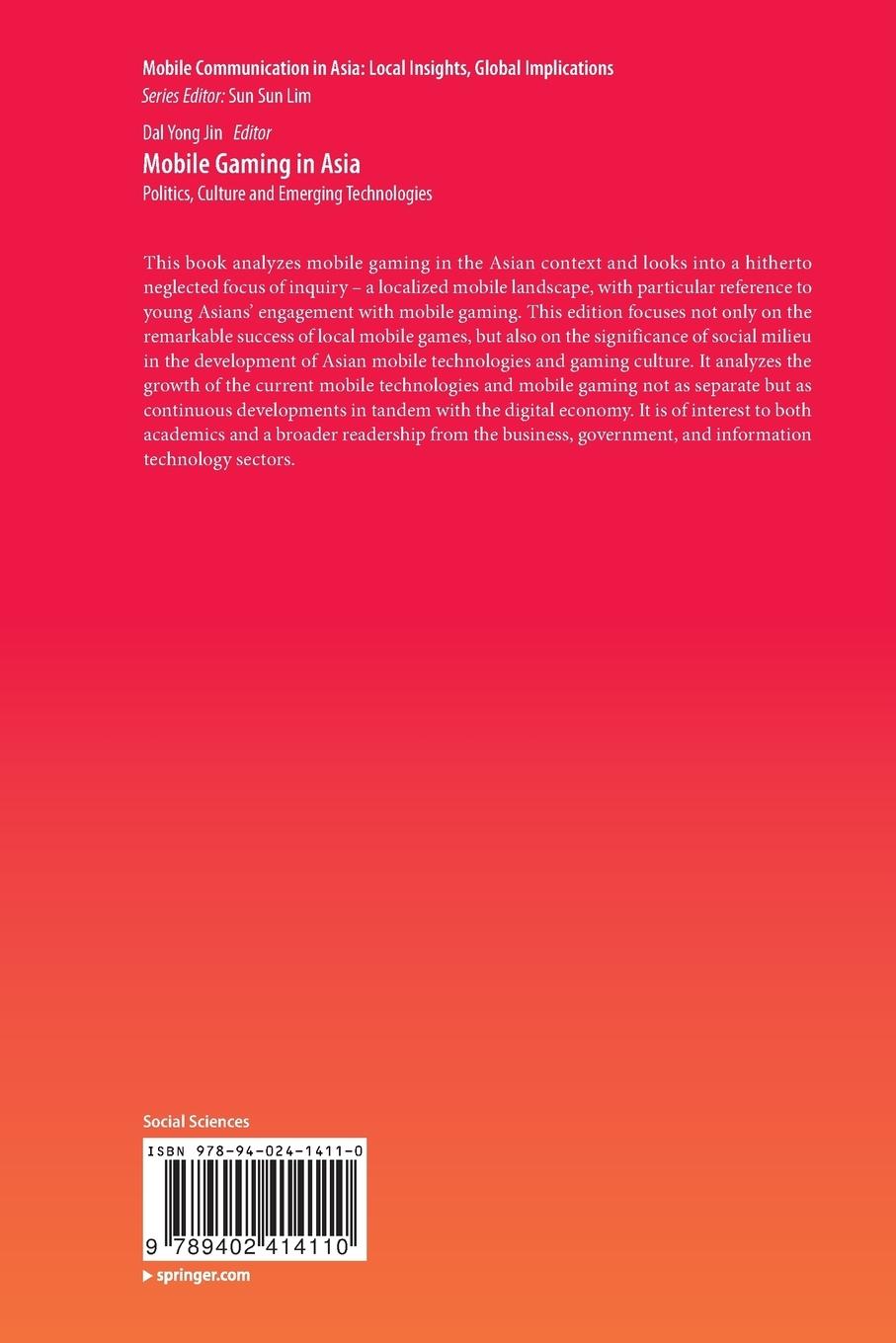 Rückseitencover Mobile Gaming in Asia