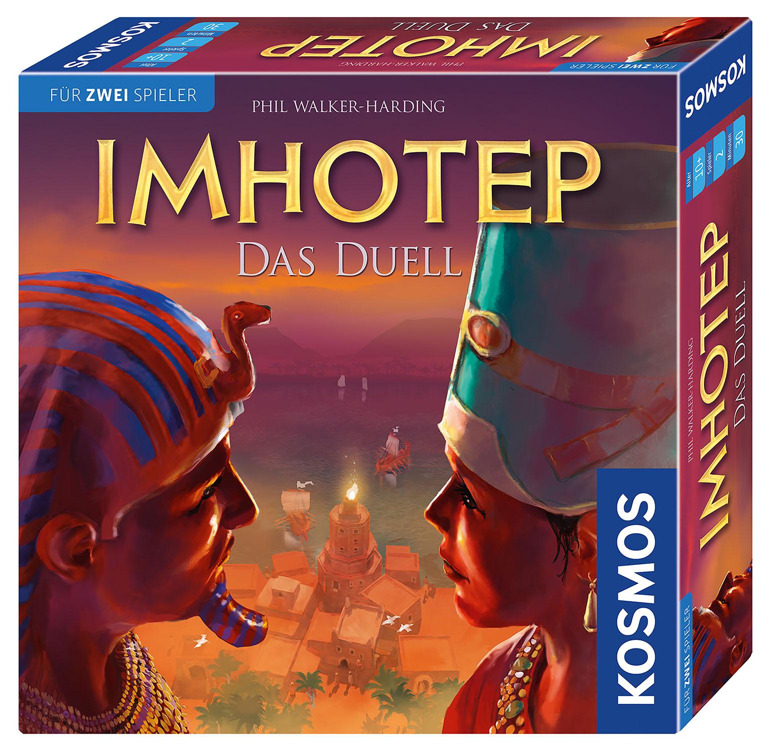 Vorderes Coverbild Imhotep - Das Duell