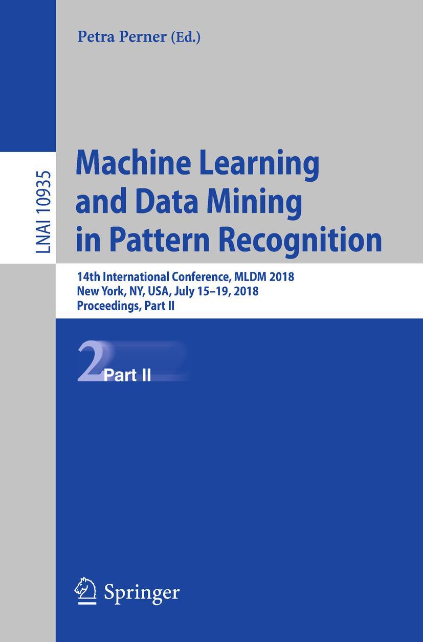 Vorderes Coverbild Machine Learning and Data Mining in Pattern Recognition