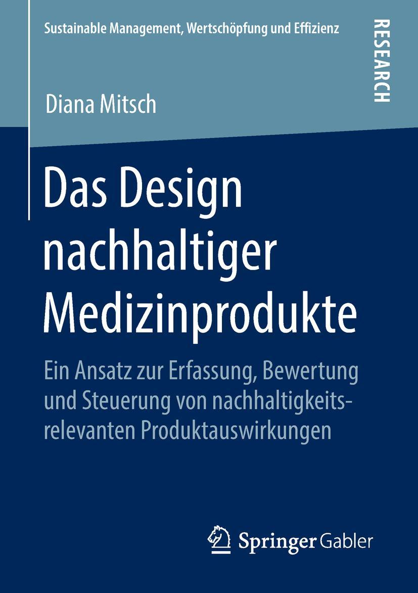 Vorderes Coverbild Das Design nachhaltiger Medizinprodukte