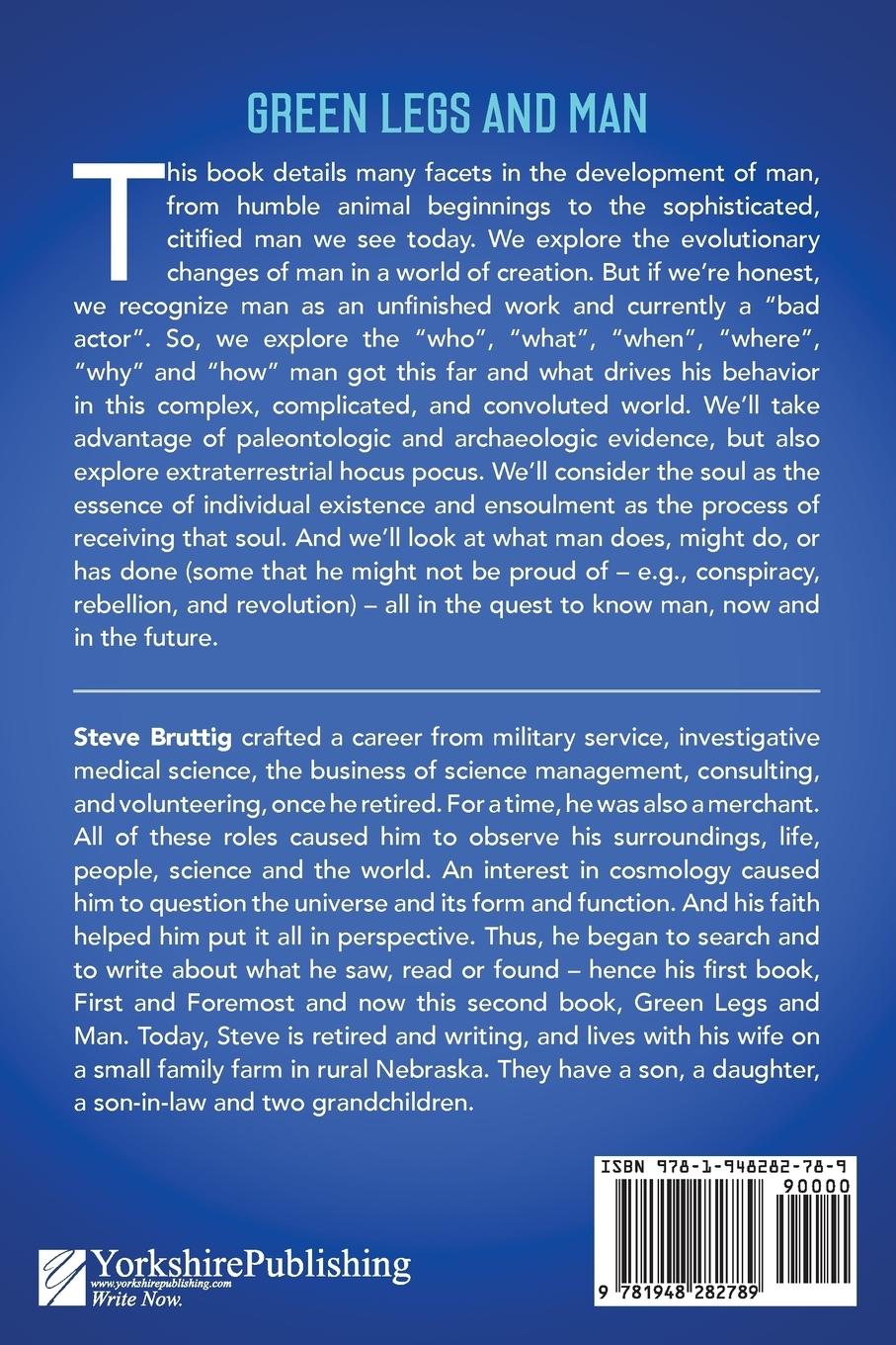 Rückseitencover Green Legs and Man