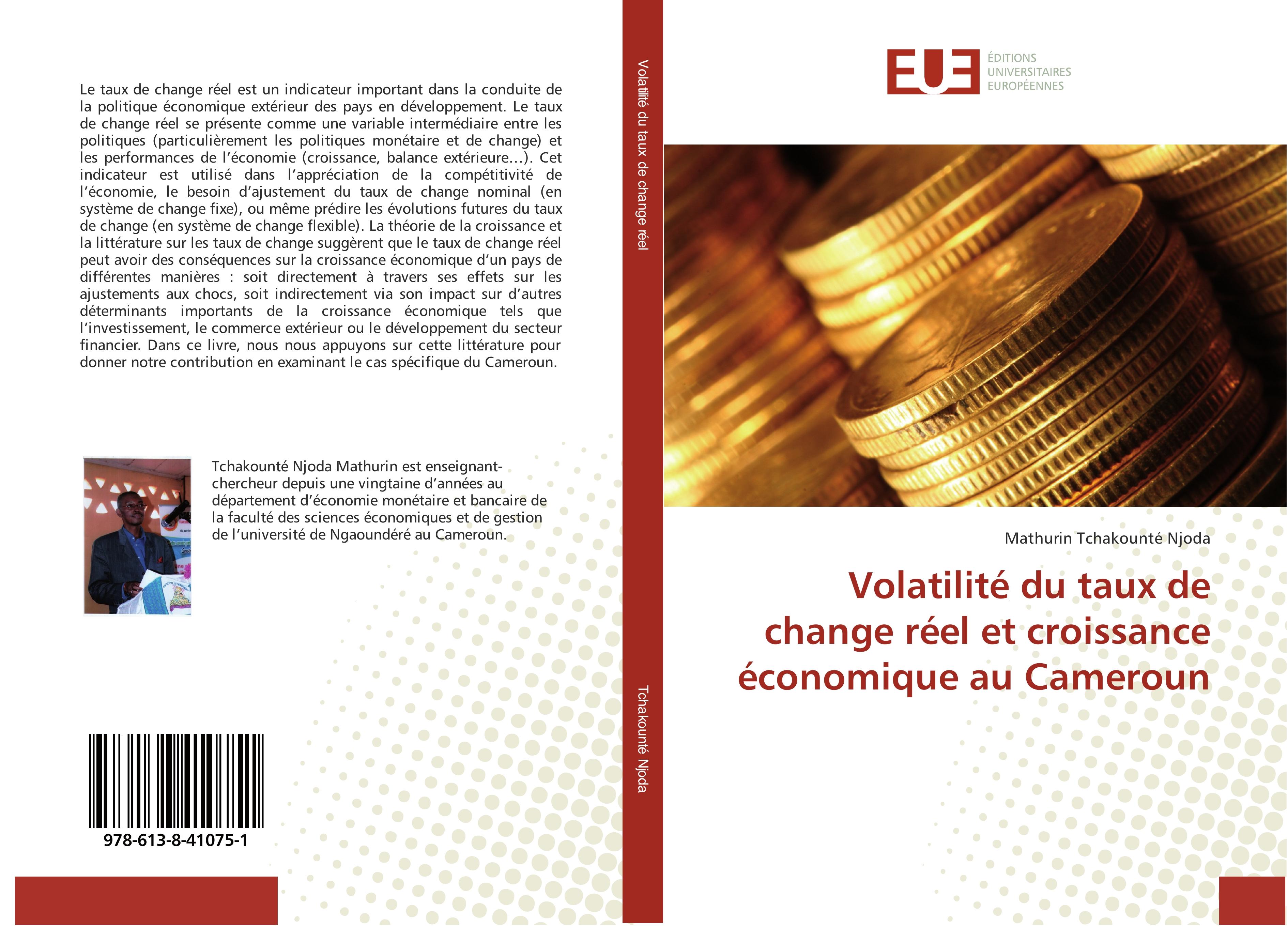 Vorderes Coverbild Volatilité du taux de change réel et croissance économique au Cameroun