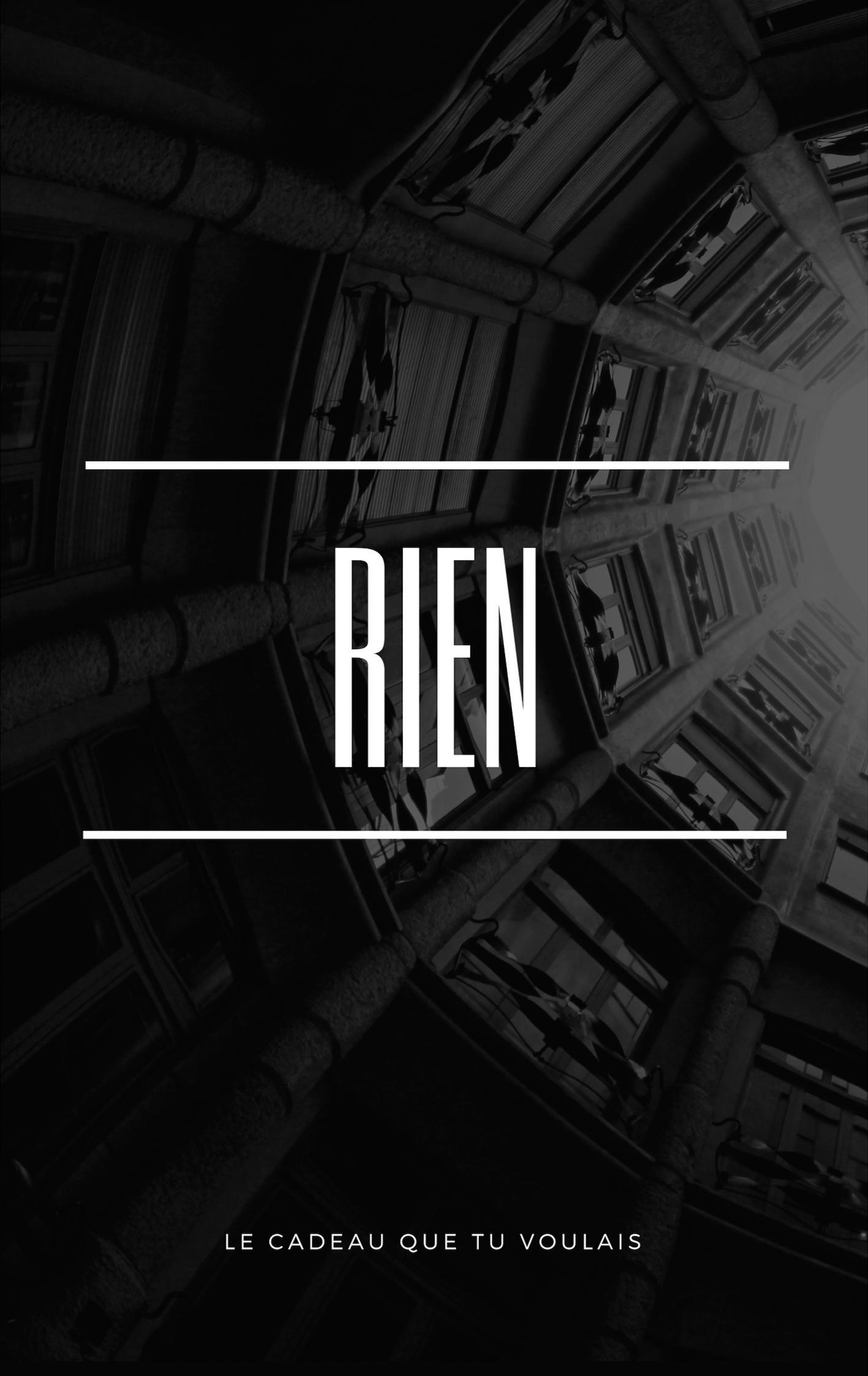 Vorderes Coverbild Rien