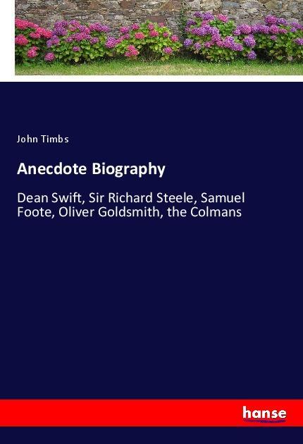 Vorderes Coverbild Anecdote Biography