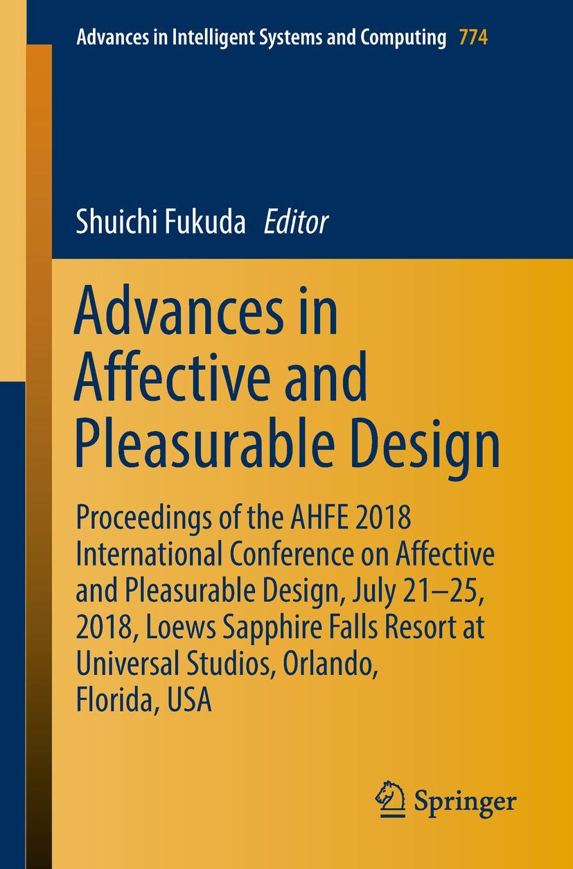 Vorderes Coverbild Advances in Affective and Pleasurable Design