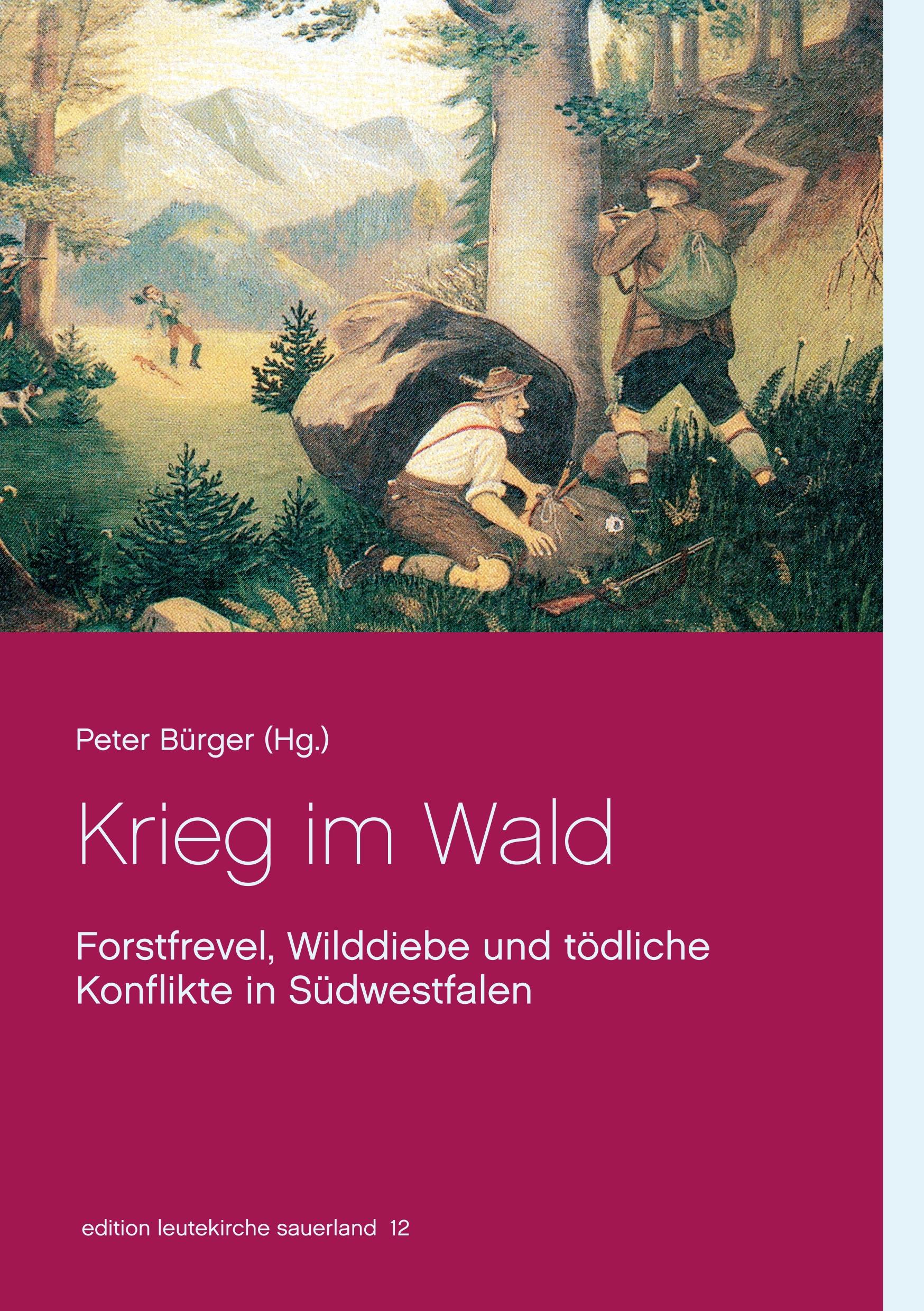 Vorderes Coverbild Krieg im Wald