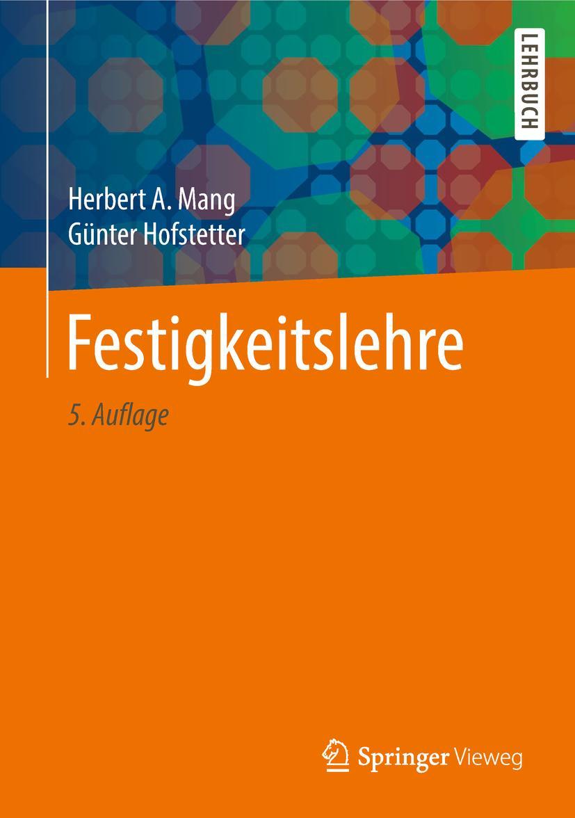 Vorderes Coverbild Festigkeitslehre