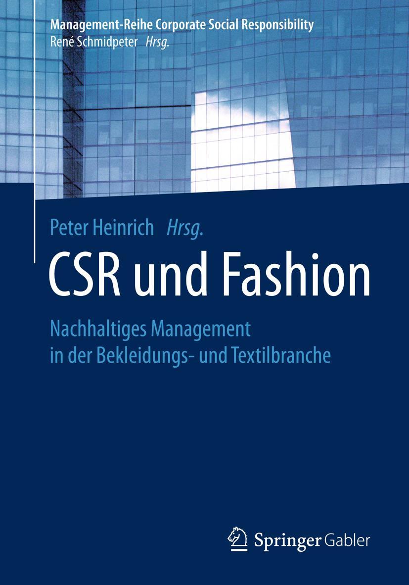 Vorderes Coverbild CSR und Fashion