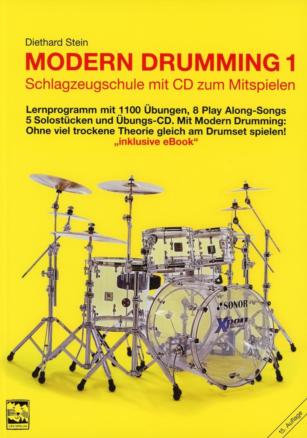 Vorderes Coverbild Modern Drumming 1