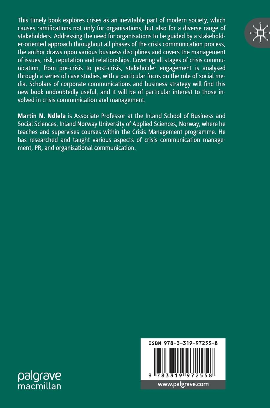 Rückseitencover Crisis Communication