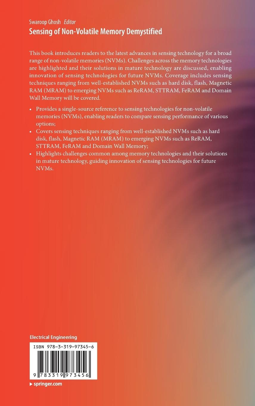 Rückseitencover Sensing of Non-Volatile Memory Demystified