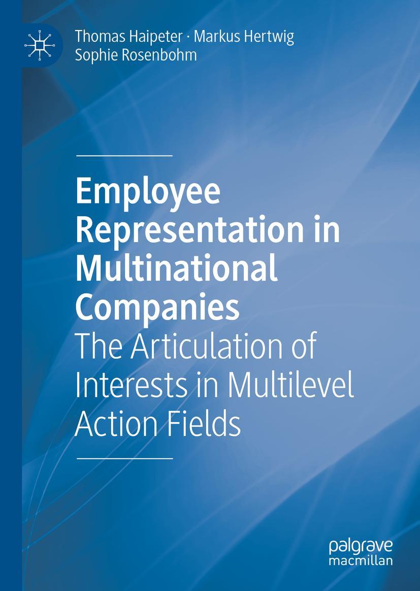 Vorderes Coverbild Employee Representation in Multinational Companies