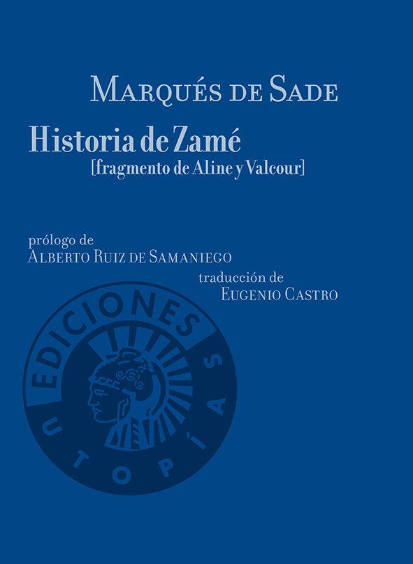 Vorderes Coverbild Historia de Zamé : fragmento de Aline y Valcour