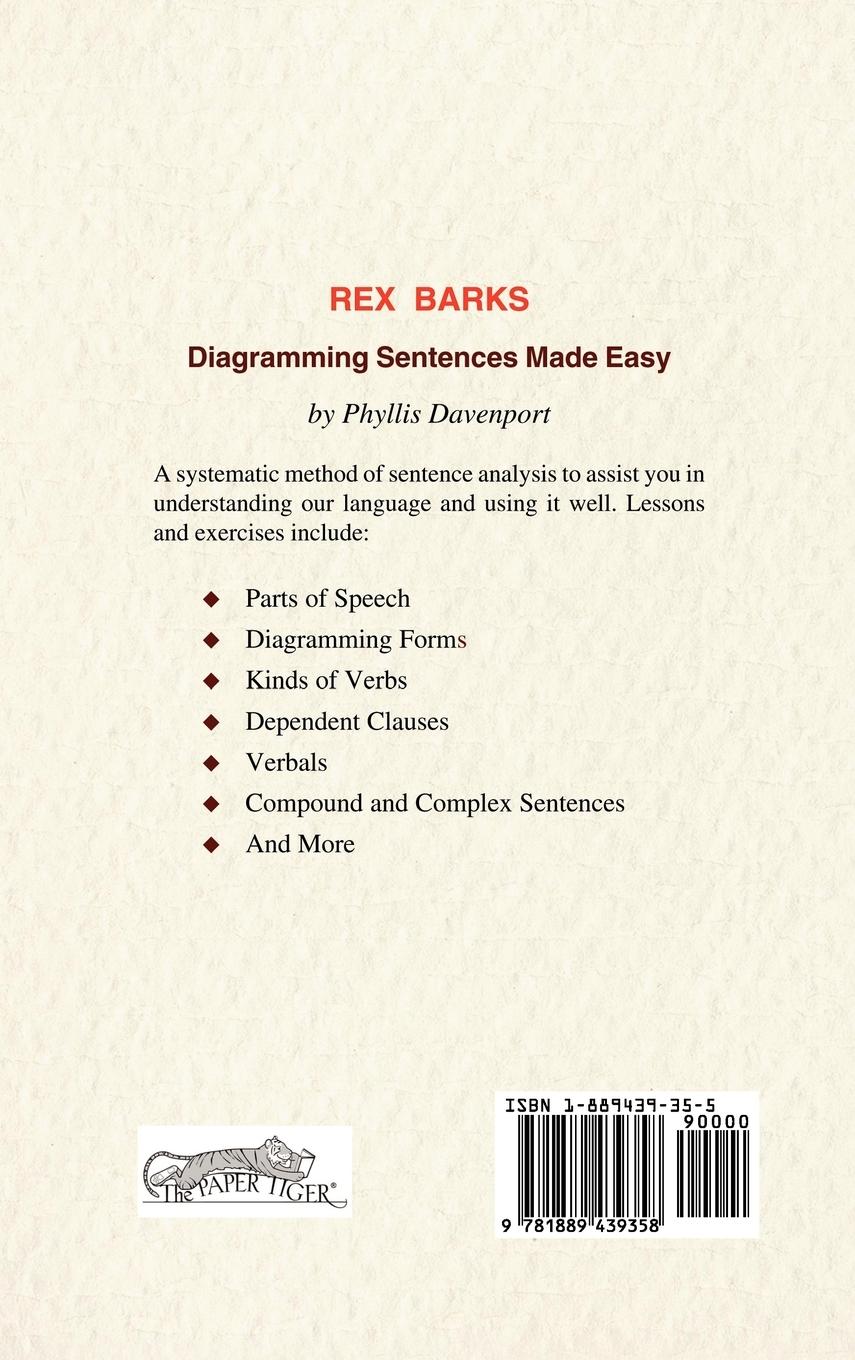 Rückseitencover Rex Barks
